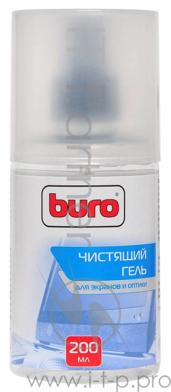 Чистящий набор (салфетки + гель) Buro BU-Gscreen для экранов и оптики 200мл