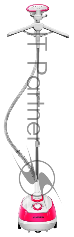 Отпариватель напольный Starwind SVG7750 1800Вт белый/малиновый