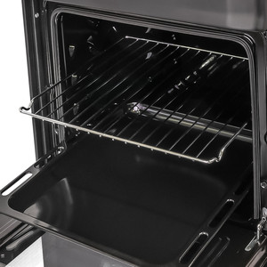 Газовая плита RICCI RGC5008 BL Черная матовая