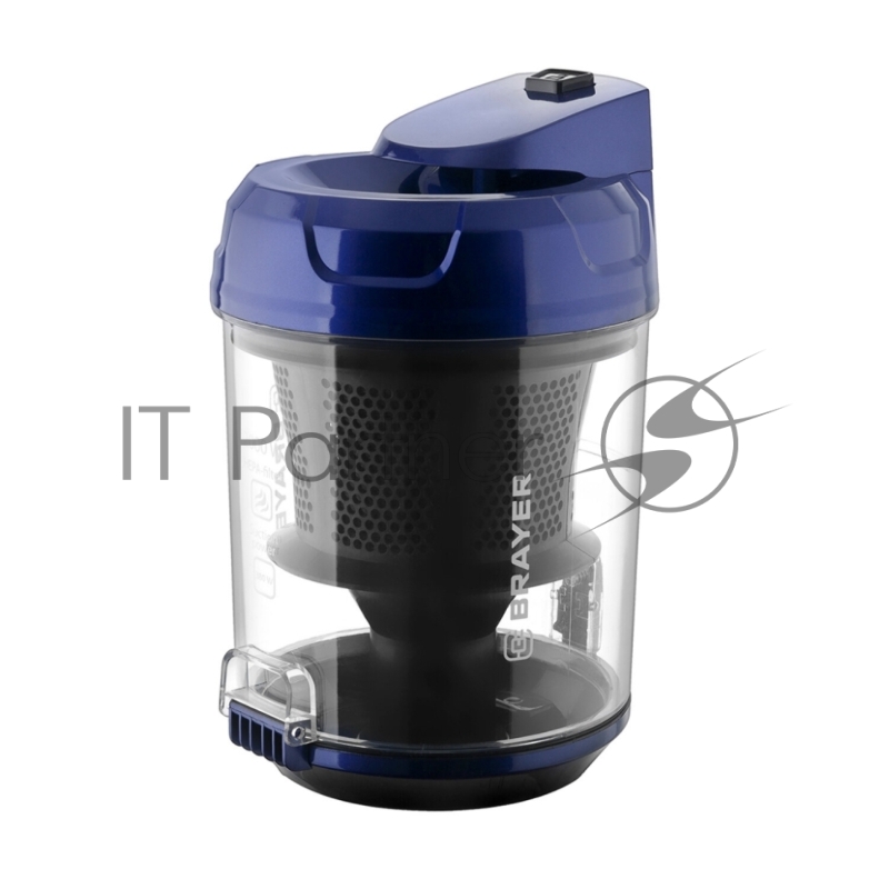 Пылесос циклонного типа BRAYER, 2000Вт, 3,5л, всасыв 380 Вт, Hepa, телес, 5м, паркетная щетка