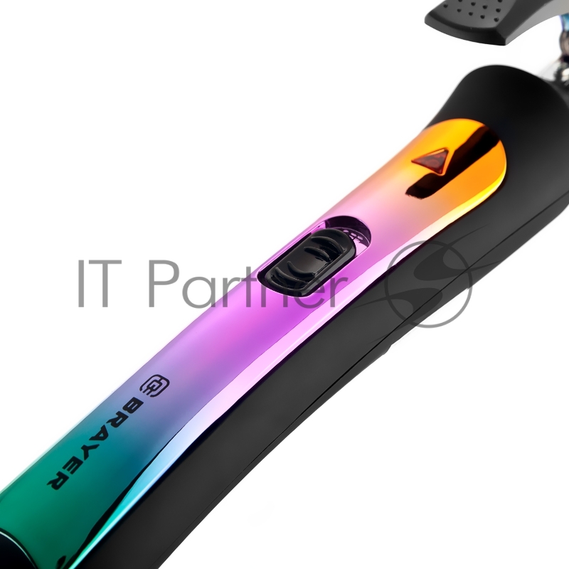 Электрощипцы BRAYER, 9 мм, PTC Heating, Max t.210, Зажим для волос, Шнур 1,8 м