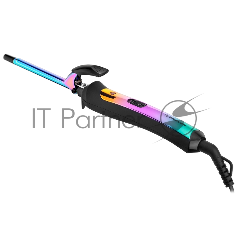 Электрощипцы BRAYER, 9 мм, PTC Heating, Max t.210, Зажим для волос, Шнур 1,8 м