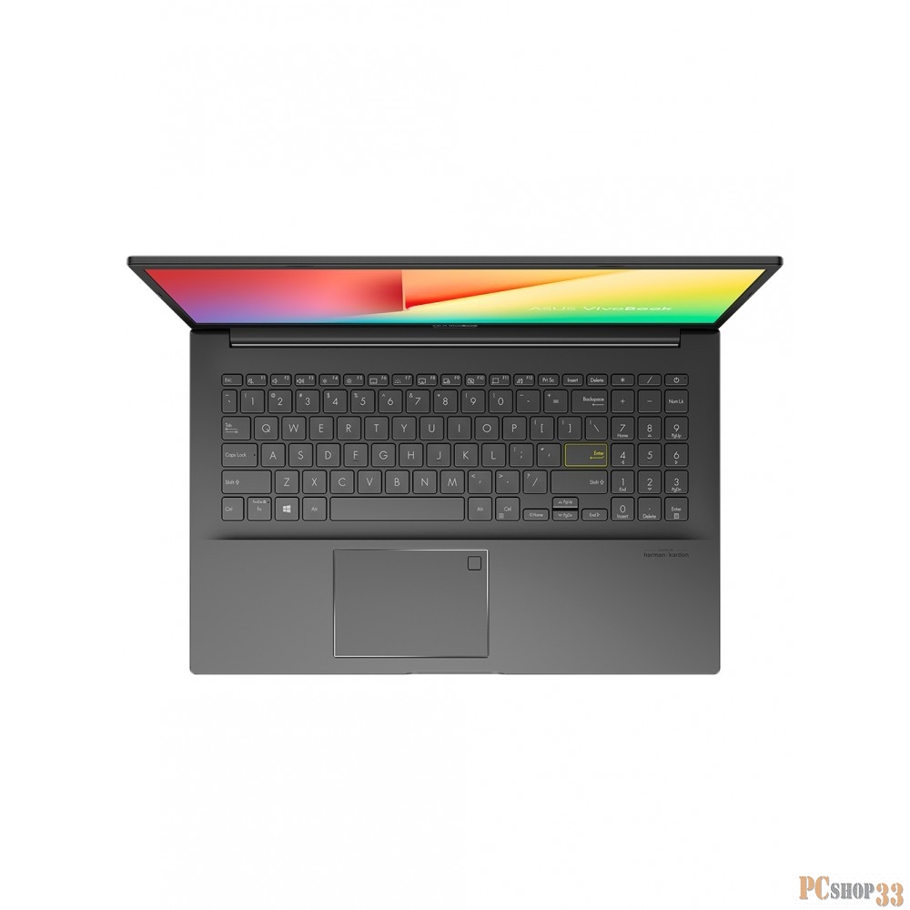 Ноутбук Asus VivoBook M513UA-BQ002T Ryzen 5 5500U/8Gb/SSD512Gb/AMD Radeon Vega/15.6/IPS/FHD/Windows 10/black/WiFi/BT/Cam