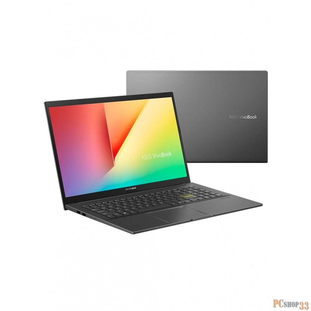 Ноутбук Asus VivoBook M513UA-BQ002T Ryzen 5 5500U/8Gb/SSD512Gb/AMD Radeon Vega/15.6/IPS/FHD/Windows 10/black/WiFi/BT/Cam