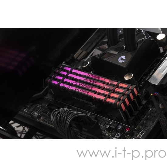 Память оперативная Kingston 128GB 3600MHz DDR4 CL18 DIMM (Kit of 4) HyperX FURY RGB