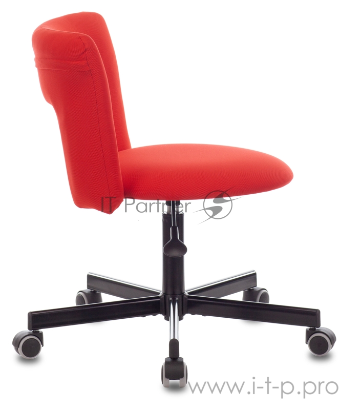 Кресло Бюрократ KF-1M красный 26-22 крестовина металл черный