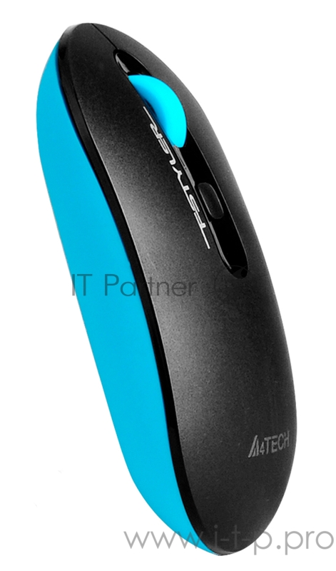 Мышь A4Tech Fstyler FG20 синий/черный оптическая (2000dpi) беспроводная USB (4but)