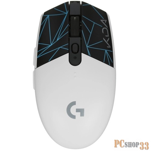Мышь Logitech G305 белый/черный оптическая (12000dpi) беспроводная USB (5but)
