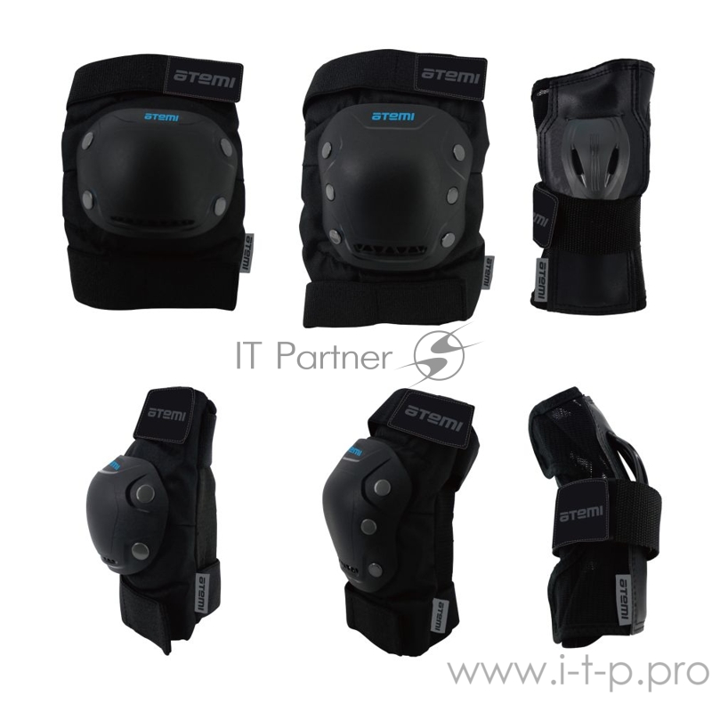 Набор защиты для подростков черный, Размер, L (от 15 лет), APRS02BLL