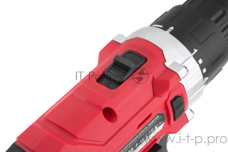 Дрель DIY HIPER акк HCD12A 12В, 26Нм, 1,5Ач, 2 скорости, 1 акк, Li-ion, коробка