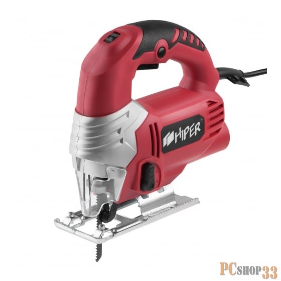 Лобзик DIY HIPER HJS800A 800Вт, 0-3000 ход/мин, пропил 80 мм, лазер, БЗП, коробка