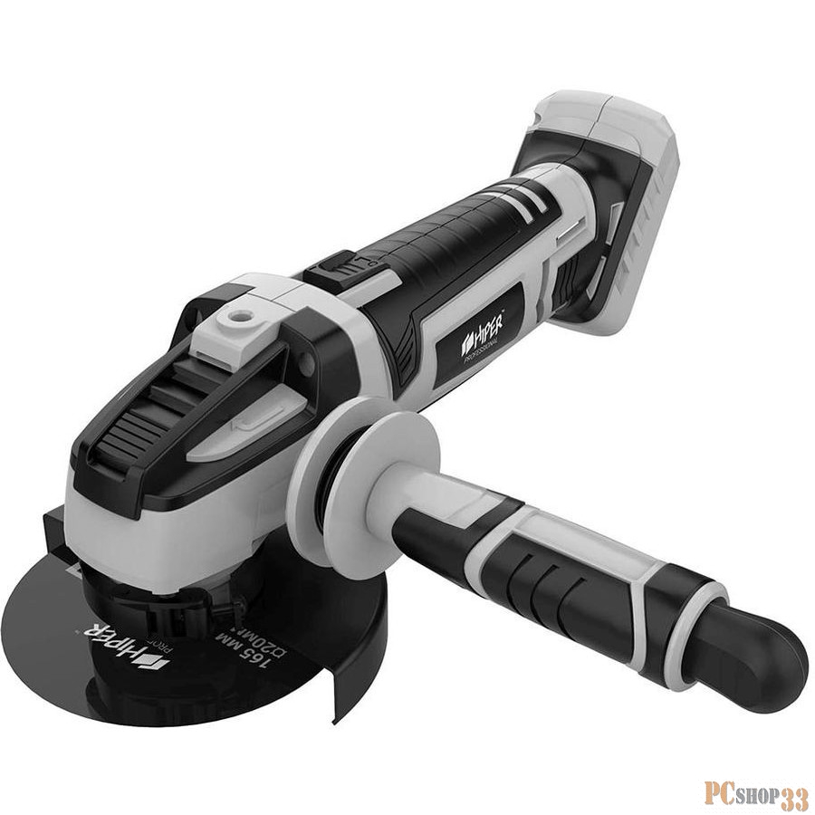 Углошлифовальная машина PROF HIPER УШМ аккумуляторная HAG18C 18В, 125 мм, БЕЗ АКК
