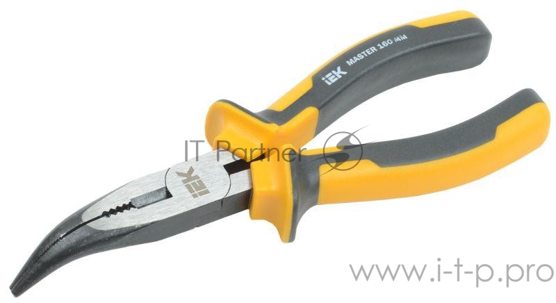 Тонкогубцы изогнутые Master 160мм IEK TCN-1-160