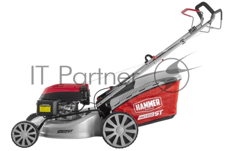 Газонокосилка бензо Hammer KMT200ST 6,5 лс 196см3 шир.53см выс.25-75мм травос.65л самох.мульч.
