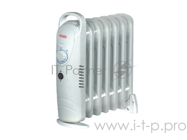 Тепловые пушки Ресанта ОММ- 7Н 67/3/1 Масляный радиатор { 0,7кВт, 370?130?430, 7 секций, 4,9 кг }