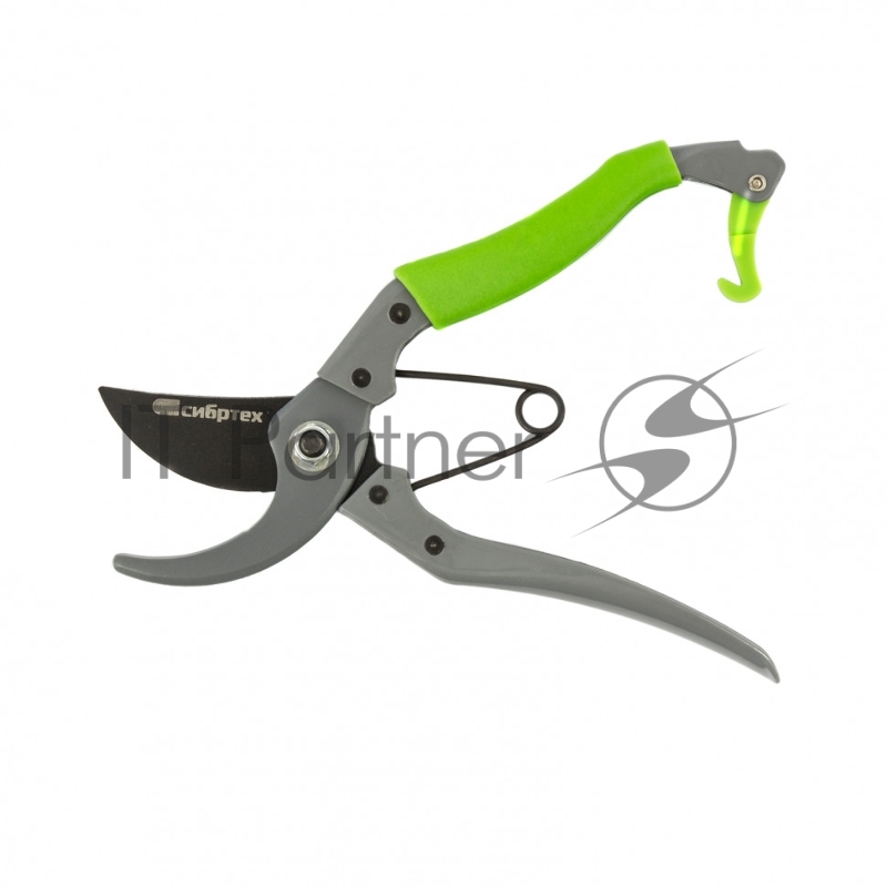 Секатор СИБРТЕХ 60495 прямого реза металлические рукоятки серии садовник