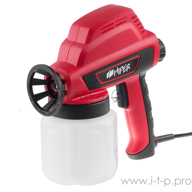 Краскопульт DIY HIPER эл. HSG110A 110Вт 0-300мл/мин 800мл вязкость до 120 DIN