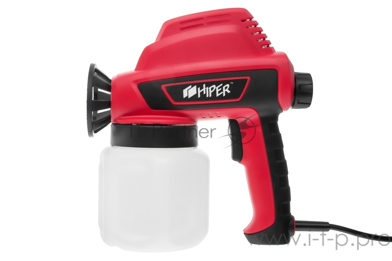 Краскопульт DIY HIPER эл. HSG110A 110Вт 0-300мл/мин 800мл вязкость до 120 DIN
