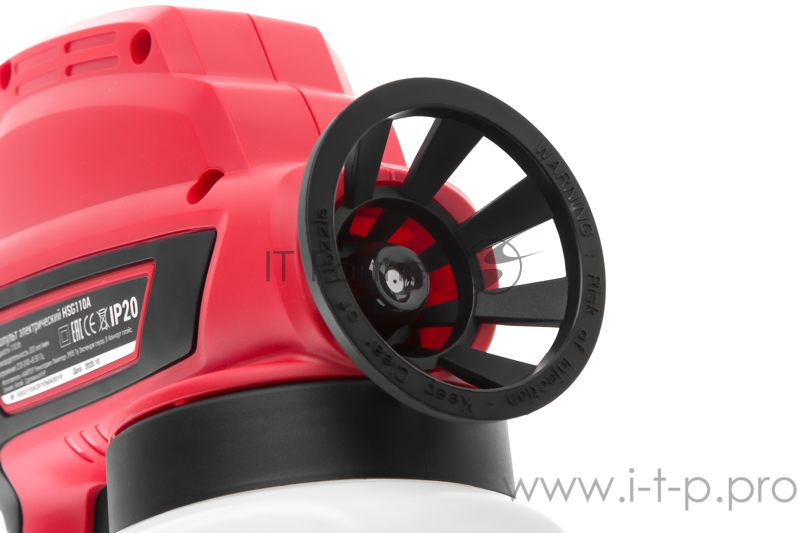 Краскопульт DIY HIPER эл. HSG110A 110Вт 0-300мл/мин 800мл вязкость до 120 DIN