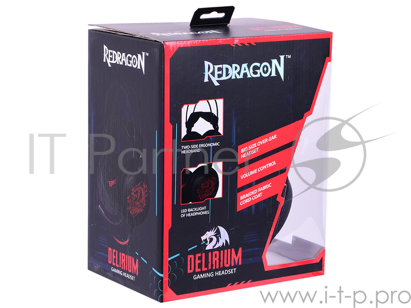 Наушники Defender Delirium Pro объемный звук 7.1, провод 2 м