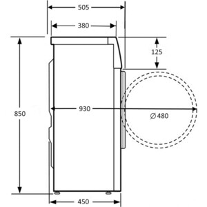 Стиральная машина Kuppersberg WIS 50106