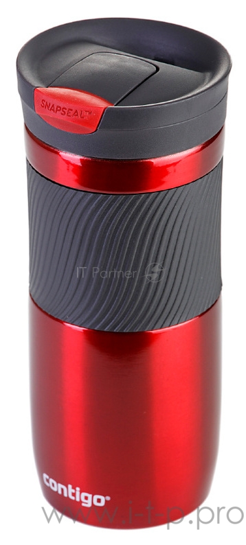Термокружка Contigo Byron 0.47л. красный (2095632)
