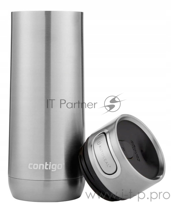 Термокружка Contigo Luxe 0.47л. стальной (2115522)