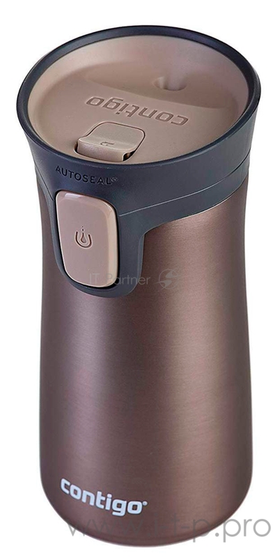 Термокружка Contigo Pinnacle 0.3л. коричневый (2095406)