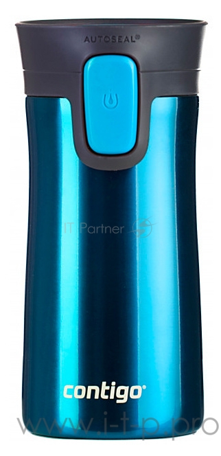 Термокружка Contigo Pinnacle 0.3л. синий (2095408)