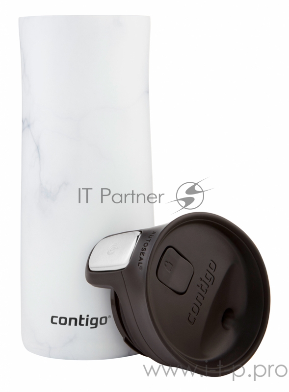 Термокружка Contigo Pinnacle Couture 0.42л. белый (2104543)
