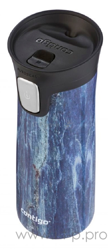 Термокружка Contigo Pinnacle Couture 0.42л. синий (2106511)