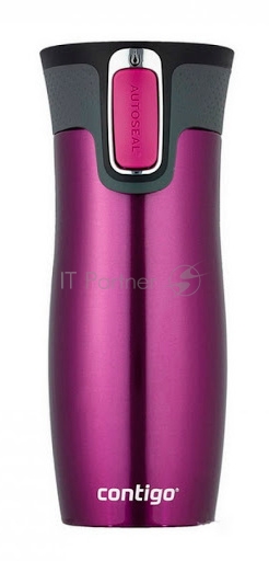 Термокружка Contigo West Loop 0.47л. малиновый (2095831)