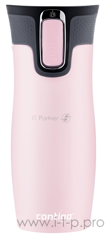 Термокружка Contigo West Loop 0.47л. розовый (2137559)