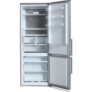 Холодильник Hyundai CC4553F черная сталь (двухкамерный)