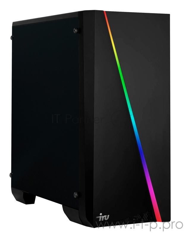 ПК IRU Game 525 MT Ryzen 5 3600 (3.6)/16Gb/1Tb 7.2k/SSD240Gb/GTX1660 Super 6Gb/Windows 10 Home Single Language 64/GbitEth/600W/черный