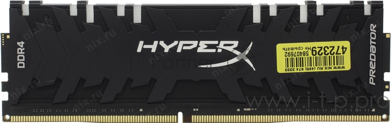 Память оперативная Kingston 16GB 3600MHz DDR4 CL17 DIMM XMP Predator RGB