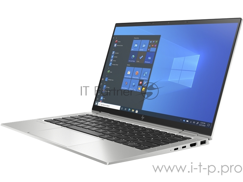 Ноутбук HP EliteBook x360 1030 G8 Core i5-1135G7 2.4GHz,13.3 UHD (3940x2160) Touch AMOLED 400cd LP GG5 BV,16Gb LPDDR4X-4266,1Tb SSD NVMe,Al Chassis,Kbd Bl+SR,54Wh,FPS,Pen,1.21kg,1y,W