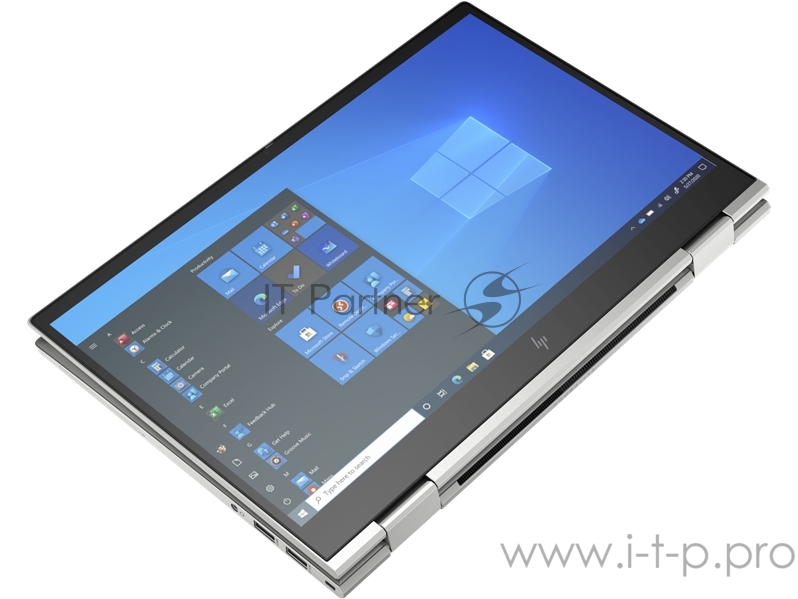 Ноутбук HP EliteBook x360 830 G8 Core i5-1135G7 2.4GHz,13.3 FHD (1920x1080) IPS 1000cd Touch Sure View Reflect IR ALS AG,8Gb DDR4-3200MHz,256Gb SSD,Al Case,53Wh FC,FPS,Kbd Bl+SR,1.35kg,Silver,3yw,Win10P