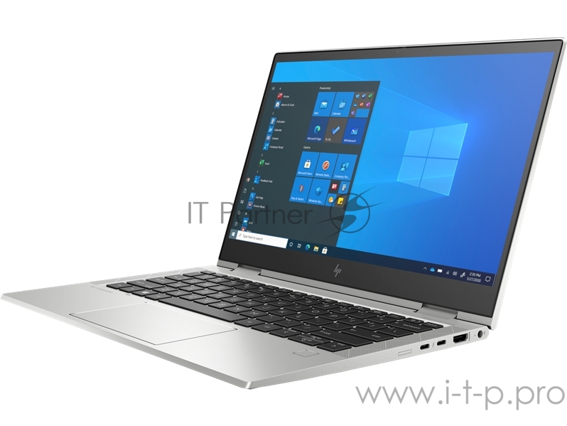 Ноутбук HP EliteBook x360 830 G8 Core i5-1135G7 2.4GHz,13.3 FHD (1920x1080) IPS 1000cd Touch Sure View Reflect IR ALS AG,8Gb DDR4-3200MHz,256Gb SSD,Al Case,53Wh FC,FPS,Kbd Bl+SR,1.35kg,Silver,3yw,Win10P