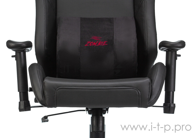 Кресло игровое Zombie HERO BATZONE PRO черный искусственная кожа с подголов. крестовина пластик
