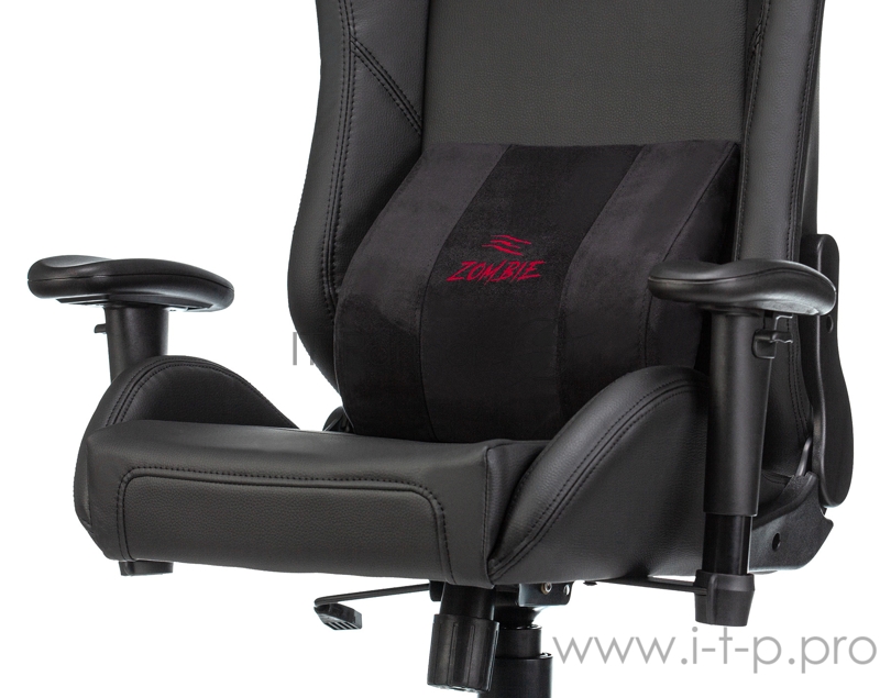 Кресло игровое Zombie HERO BATZONE PRO черный искусственная кожа с подголов. крестовина пластик