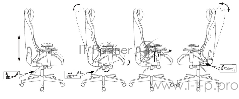 Кресло игровое Zombie HERO CYBERZONE PRO черный/желтый искусственная кожа с подголов. крестовина пластик