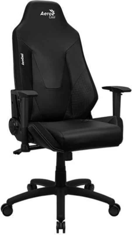 Игровое кресло Aerocool Admiral Smoky Black (4710562758269)