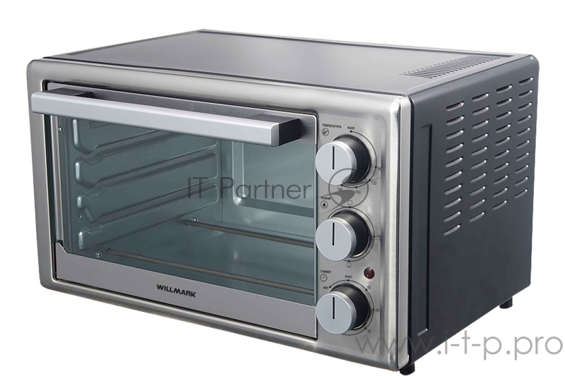 Мини печь WILLMARK WO-367SSB нерж сталь-серый