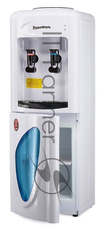 Кулер Aqua Work 0.7LDR напольный электронный белый