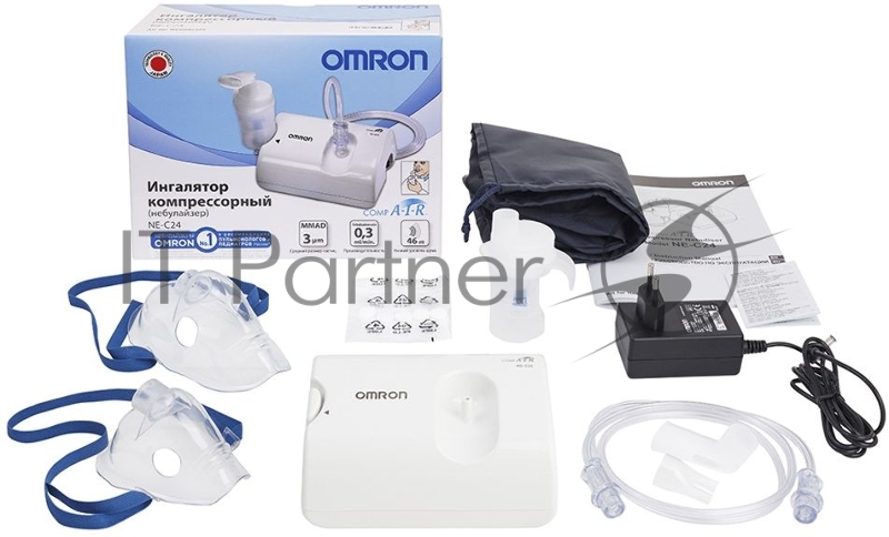 Ингалятор компрессорный OMRON NE-C24 (NE-C801S-RU)