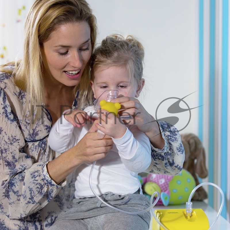 Ингалятор компрессорный OMRON NE-C24 Kids (NE-C801S-KDRU) детский