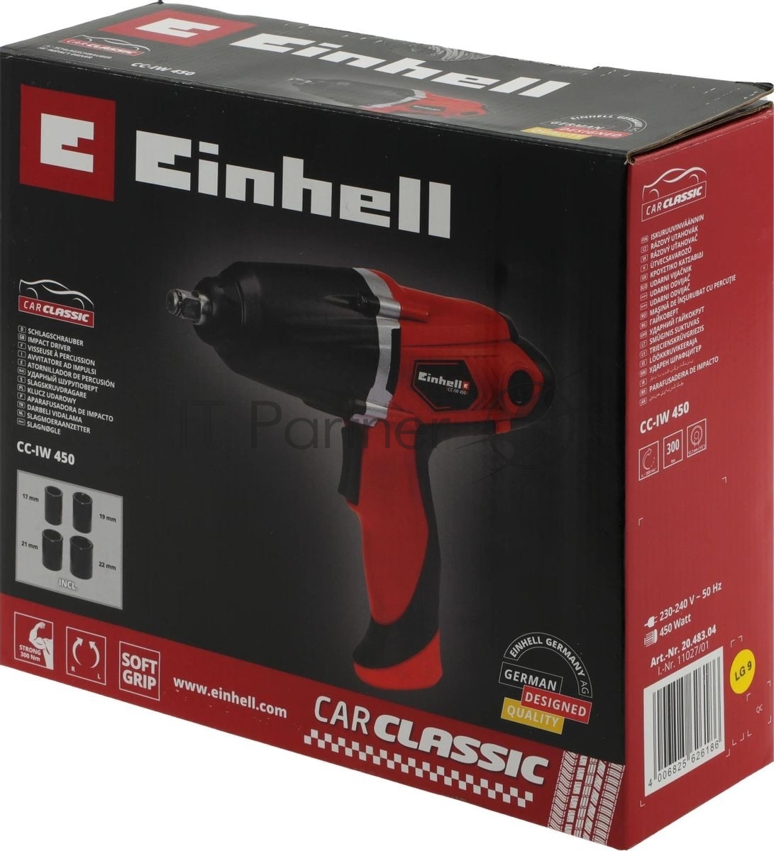 Гайковерт ударный Einhell CC-IW 450 2048304