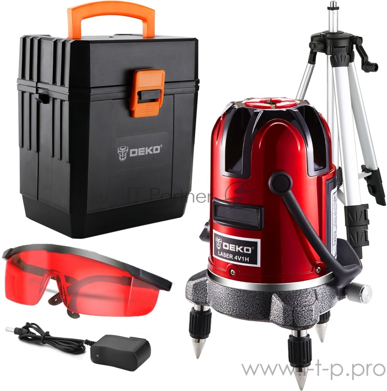 Лазерный уровень Deko LL57 SET 4