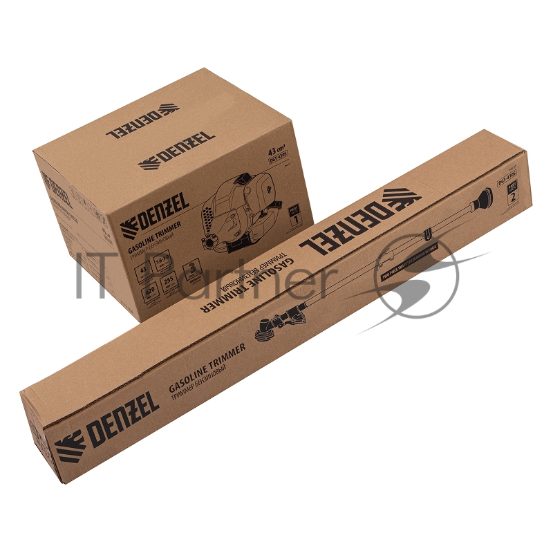 Триммер бензиновый Denzel DGT 430S, 43см3, 2,5 л.с. 96237